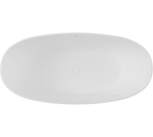 Ванна отдельностоящая Allen Brau Krion Oval 1710х820 мм белый матовый 2.35003.21