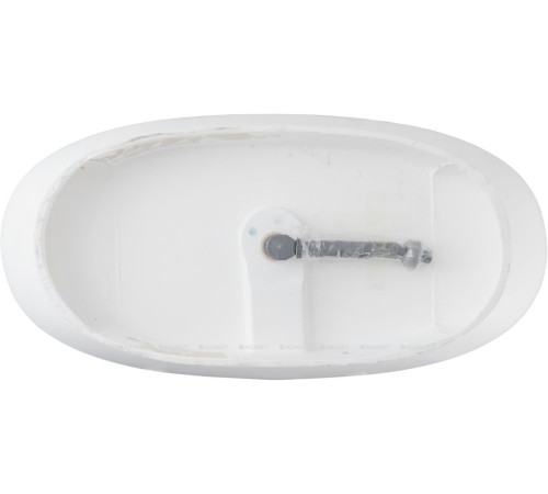 Ванна отдельностоящая Allen Brau Krion Oval 1710х820 мм белый матовый 2.35003.21