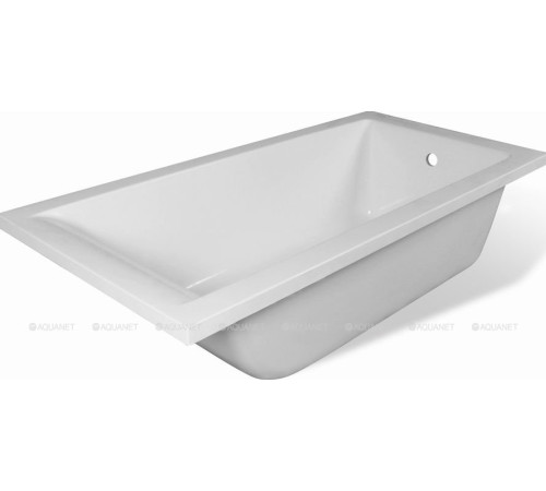 Ванна прямоугольная Aquanet BRIGHT STONE 1600х700 мм 00332876