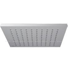 Верхний душ с кронштейном Paffoni Syncro 200x200 мм белый матовый ZSOF075BO/ZSOF063BO