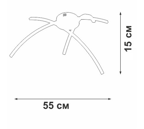 Потолочная люстра Vitaluce V2513DT V2513DT-8/3PL