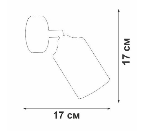 Спот Vitaluce V2833 V2833-1/1A