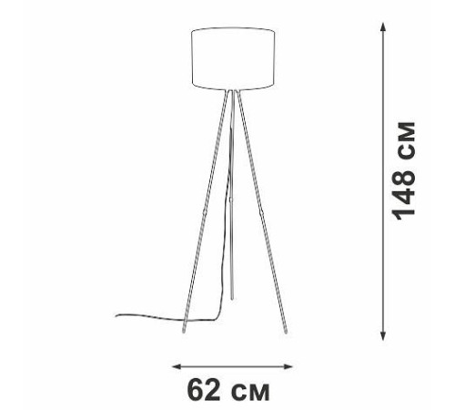 Торшер Vitaluce V2880 V2880-1/1P