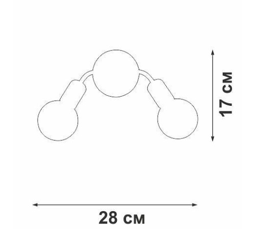 Бра Vitaluce V3927 V3927-0/2A