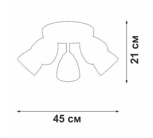 Потолочная люстра Vitaluce V4355 V4355-0/5PL