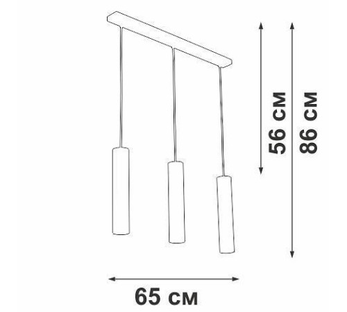 Подвесной светильник Vitaluce V4640 V4640-1/3S