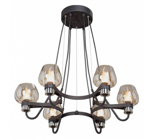 Подвесная люстра Vitaluce Шарики V4824-1/6S