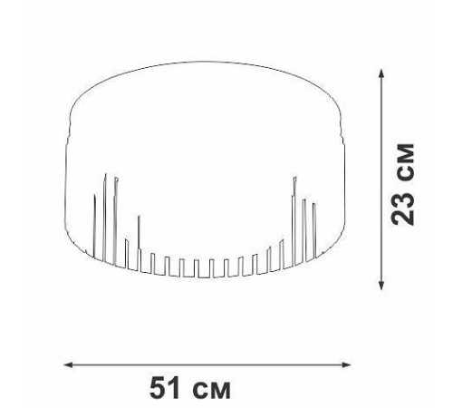 Потолочная люстра Vitaluce V5180 V5180-1/8PL