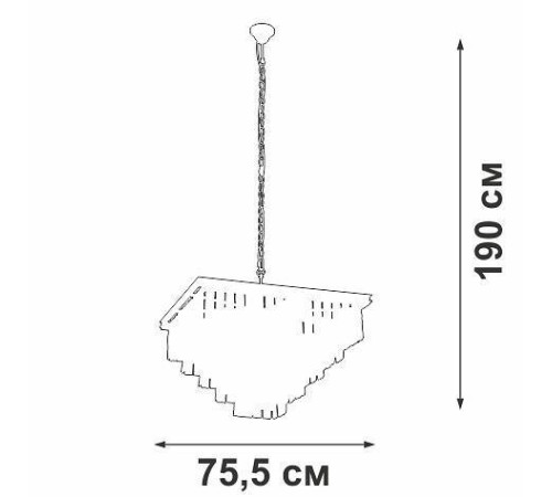 Подвесная люстра Vitaluce V5818 V5818-8/13