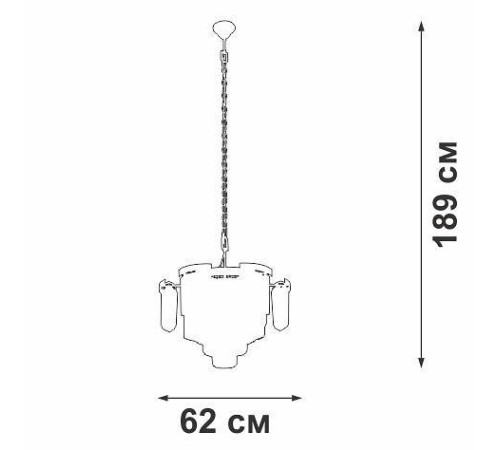 Подвесная люстра Vitaluce V58370 V58370-8/13