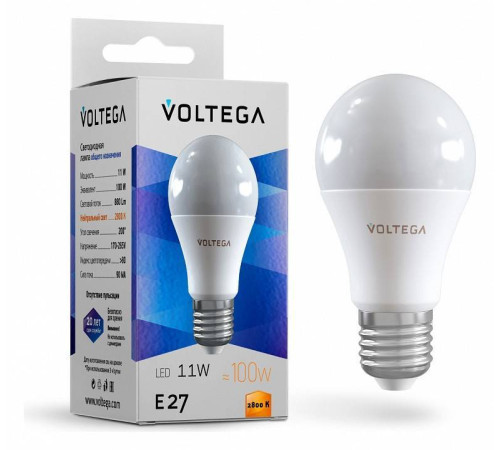 Лампа светодиодная Voltega General purpose bulb 11W 5737