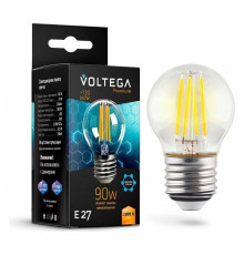 Лампа светодиодная Voltega Globe Graphene 9 Вт E27 4000 K 7138