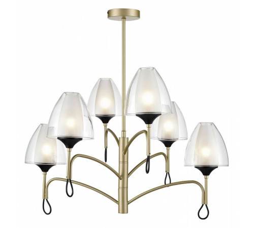 Люстра на штанге Vele Luce Oro VL5654P16