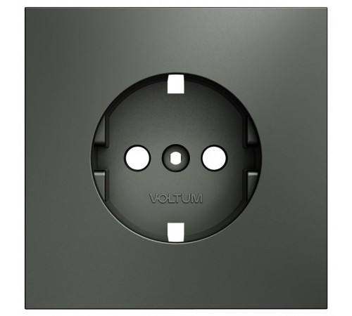 Накладка для розетки с заземлением Voltum S70 VLS000606