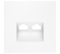 Накладка для розетки RJ-11 или RJ-45 Voltum S70 VLS001402