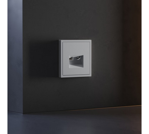 Накладка для ТВ-розетки и RJ-11 или RJ-45 Voltum S70 VLS002716