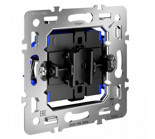 Механизм выключателя одноклавишного Voltum S70 VLS0101M