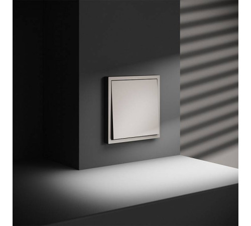 Выключатель проходной одноклавишный без рамки Voltum S70 VLS010303