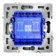 Переключатель перекрестный двухклавишный без рамки Voltum S70 VLS020506