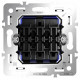 Механизм выключателя трехклавишного Voltum S70 VLS0301M