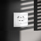 Розетка с заземлением и со шторкой и 2хUSB type A, без рамки Voltum S70 VLS040401