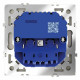 Розетка с заземлением и со шторкой и 2хUSB type A и C, без рамки Voltum S70 VLS040505
