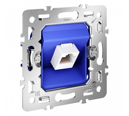Механизм розетки Ethernet RJ-45 Voltum S70 VLS0601M