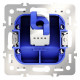 Механизм розетки Ethernet RJ-45 Voltum S70 VLS0601M