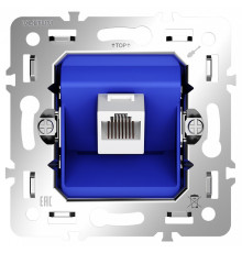 Механизм розетки Ethernet RJ-45 Voltum S70 VLS0601M