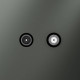 Розетка телевизионная и SAT оконечная без рамки Voltum S70 VLS060406