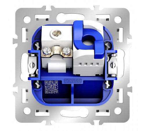 Механизм ТВ-розетки оконечные и розетки Ethernet RJ-45 Voltum S70 VLS0607M