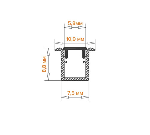 Короб встраиваемый Wolta WAP-S-11/9/2000-A