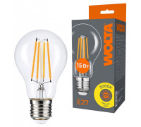 Лампа светодиодная Wolta  E27 15Вт 3000K WF-A60-15W3KE27