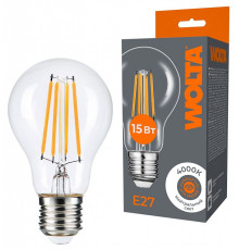 Лампа светодиодная Wolta  E27 15Вт 4000K WF-A60-15W4KE27