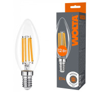 Лампа светодиодная Wolta  E14 12Вт 4000K WF-C35-12W4KE14