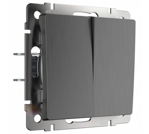 Выключатель двухклавишный без рамки Werkel W112 7 W1120004