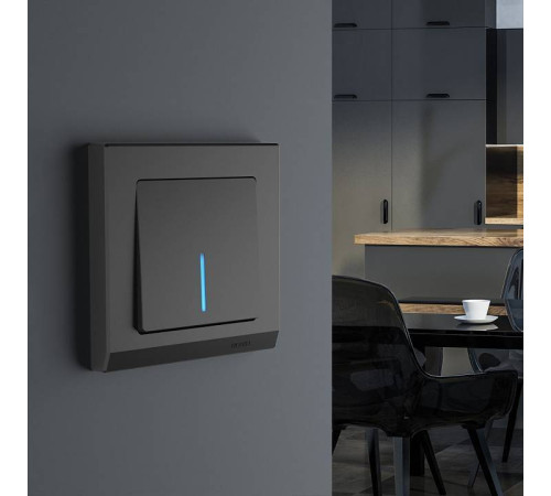 Рамка на 1 пост Werkel черный W0011808