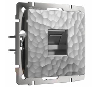 Розетка Ethernet RJ-45 Werkel Hammer W1281006 (серебряный)