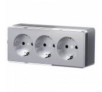 Розетка с заземлением и с шторками Werkel Gallant W5073106