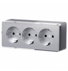 Розетка с заземлением и с шторками Werkel Gallant W5073106