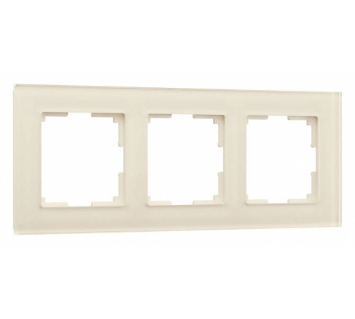 Рамка на 3 поста Werkel Favorit молочный W0031141