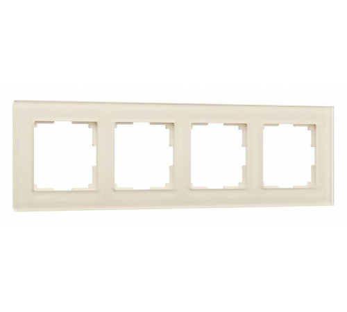 Рамка на 4 поста Werkel Favorit молочный W0041141
