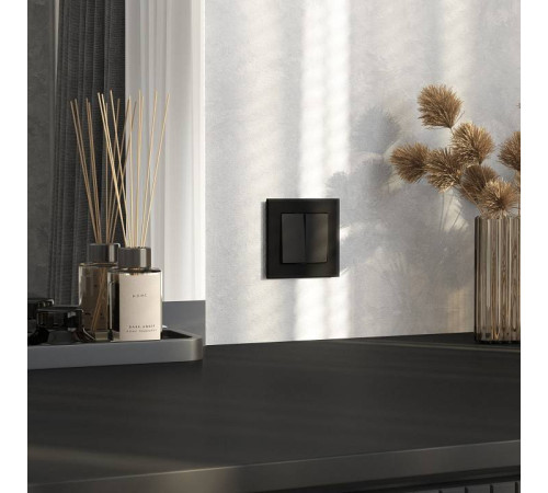 Рамка на 1 пост Werkel Senso черный soft-touch W0013108