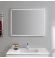 Зеркало Aquanet Гласс 100 LED белый глянец 00274134