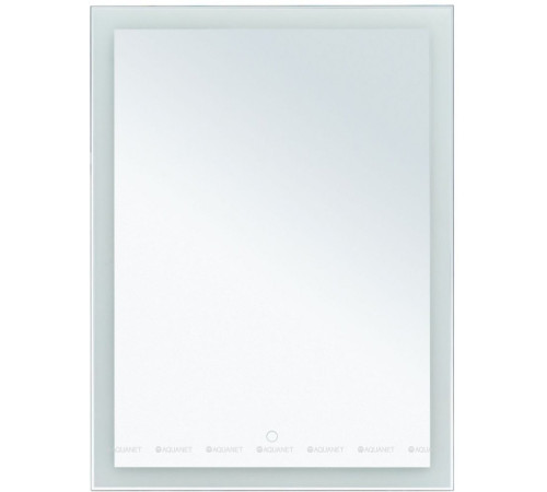 Зеркало Aquanet Гласс 60 LED белый глянец 00274025