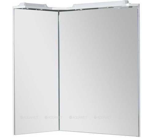 Зеркало Aquanet Корнер 88 L угловое с карнизом 00158820