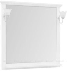 Зеркало Aquanet Лагуна 105 белый матовый 00175304
