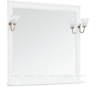 Зеркало Aquanet Валенса 105 New белый матовый 00238830