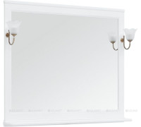 Зеркало Aquanet Валенса 120 New белый матовый 00238831