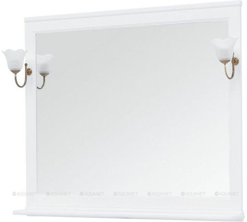 Зеркало Aquanet Валенса 120 New белый матовый 00238831